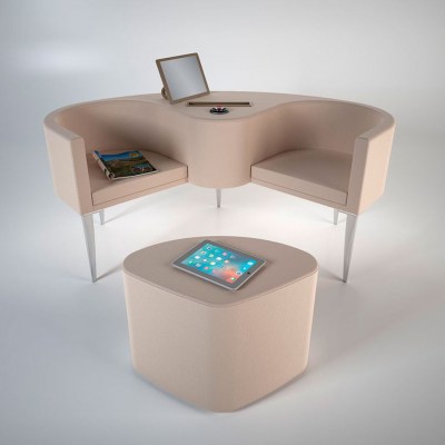Banqueta de diagnosis - Love Seat & Table